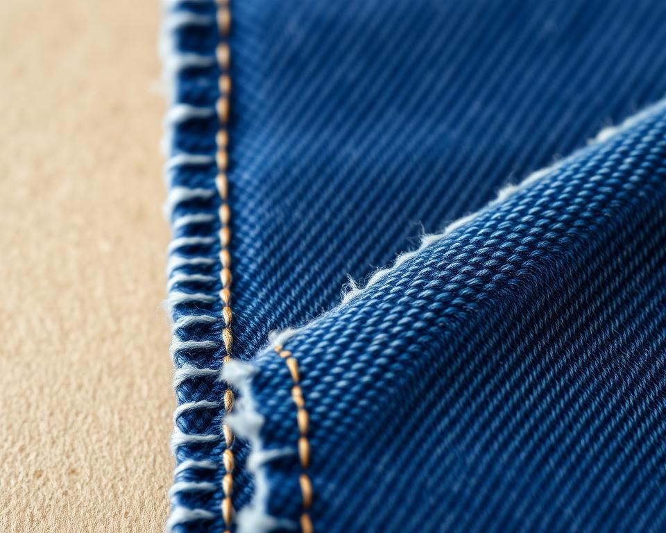 black selvedge denim fabric